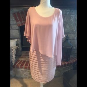 Gorgeous Pink semi formal knee length dress.